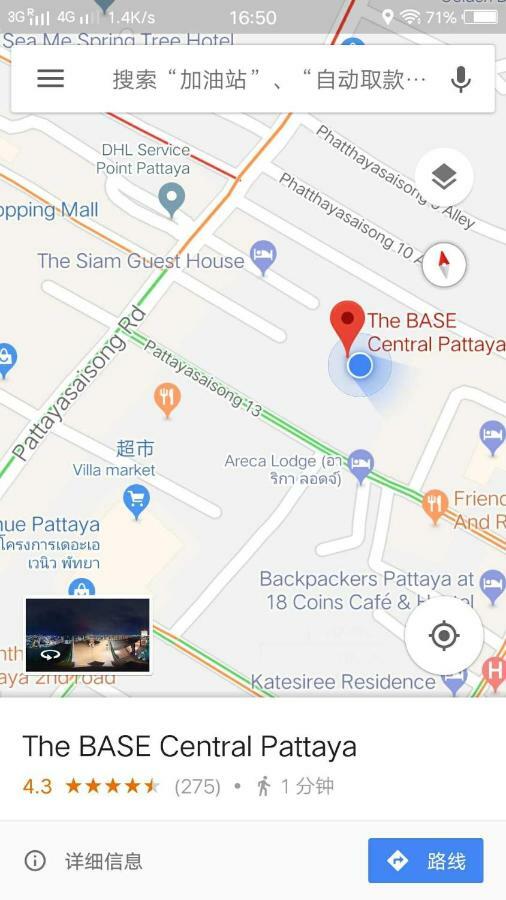 The Base Pattaya 芭提雅基地公寓 Eksteriør bilde